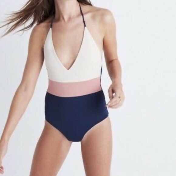 Anthro. Tavik Chase Reversible One-Piece Swimsuit. - Picture 2 of 11